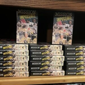 Mission: Impossible The Collector’s Edition 20pc VHS Set Rare Collection